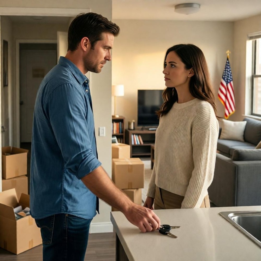 LA-My girlfriend said: “you’re suffocating me — i need to live alone.” i said: “i want you happy.” then i moved out. two weeks later, she called when rent was due — and i didn’t answer