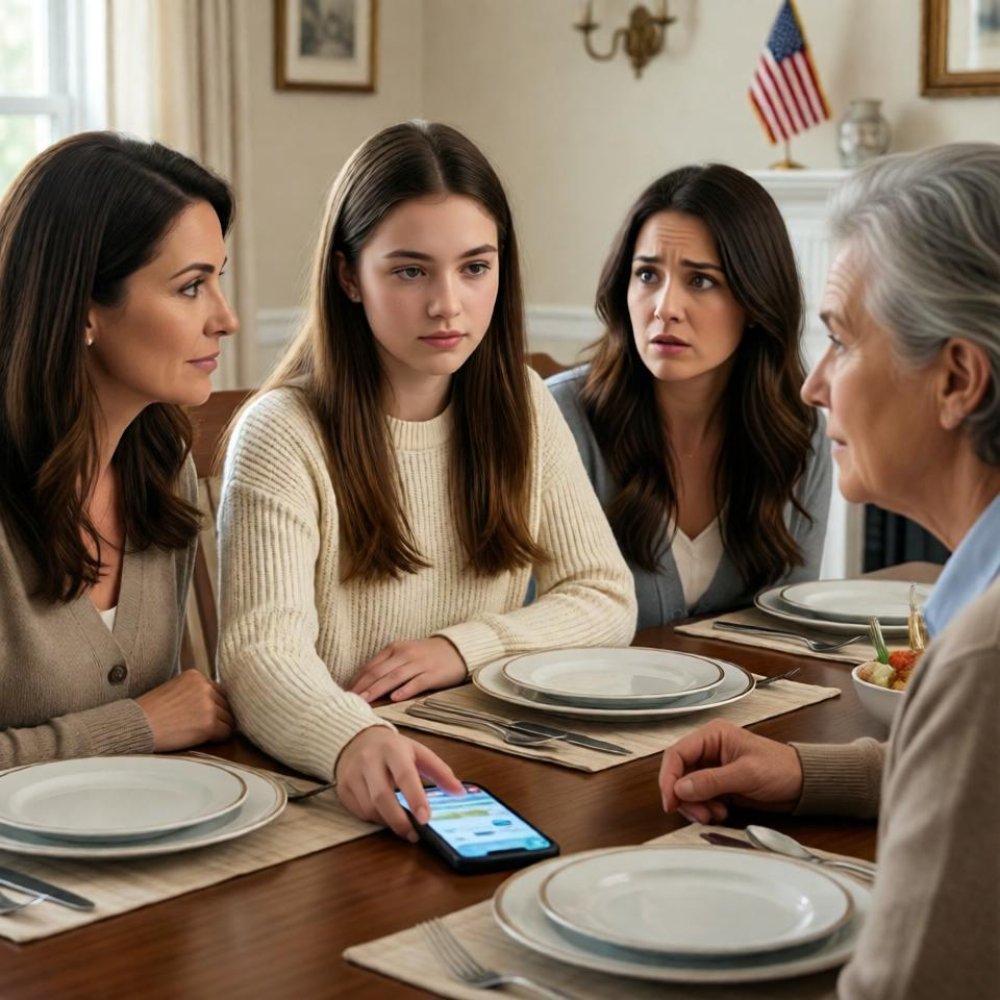 LA-At every gathering, my 15-year-old was ignored while my niece was called “the future of the family.” I let it slide. Until my grandma asked my daughter at dinner what she does online all day. She looked up and gave a simple answer. The room went silent. My sister whispered, “You didn’t tell us that…”