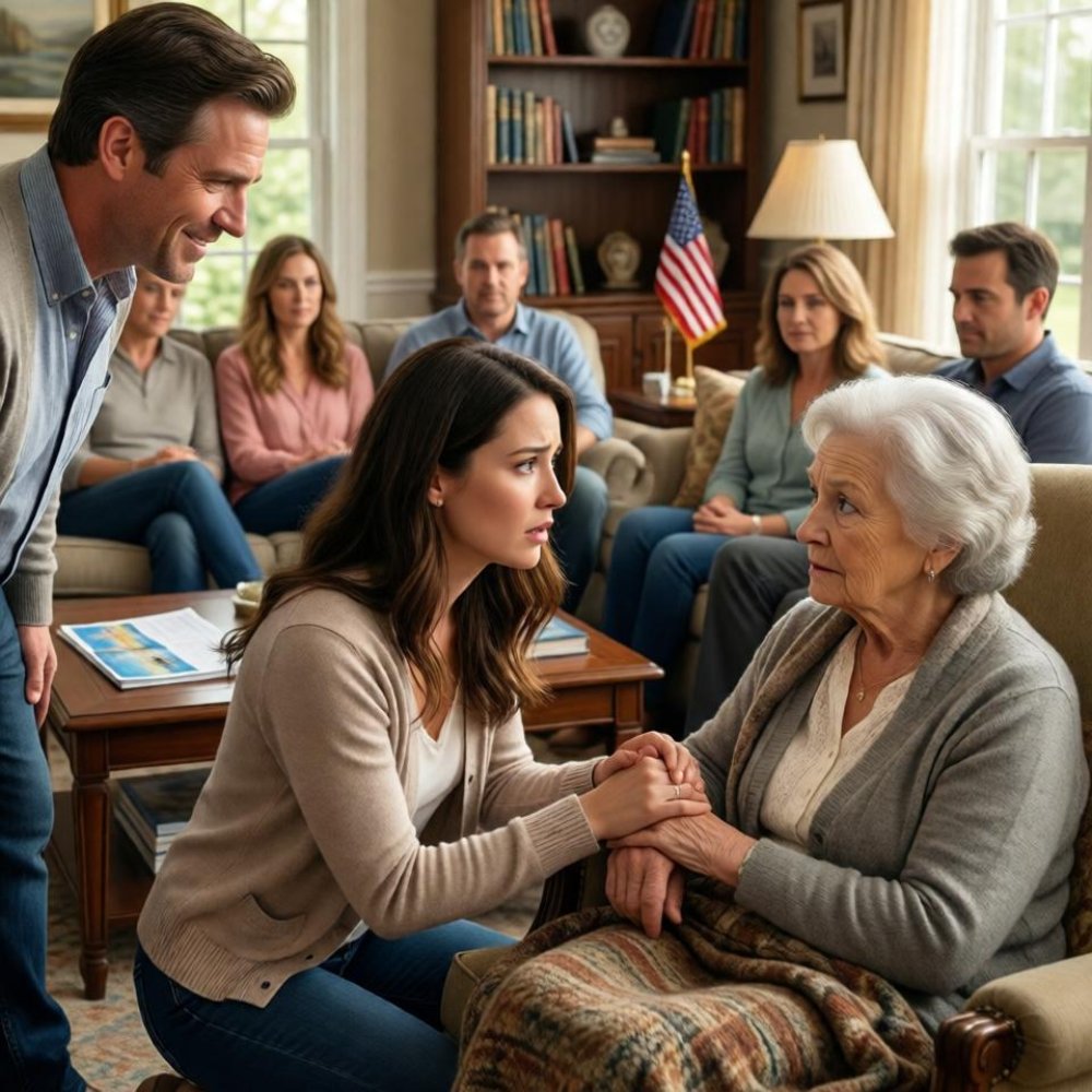 LA-At a family meeting—14 of us in the living room—”I can’t wait for our Hawaii vacation.” Dad laughed: “You’re not part of us. Stay behind. Take care of Grandma.” I nodded… until Grandma whispered: “Let them go… he’s going to…”