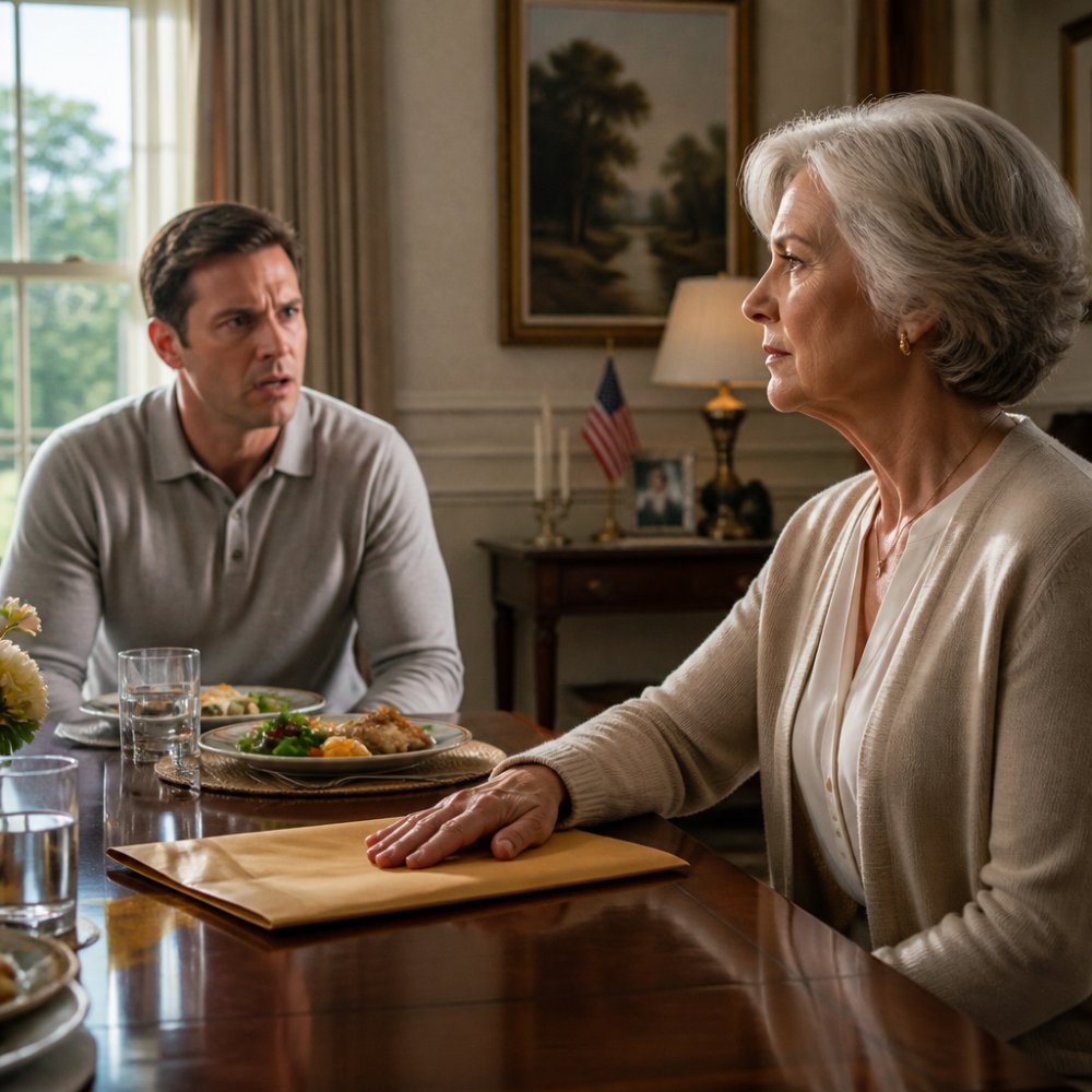 LA-My son said, “Can’t you just be quiet and live like other seniors?” I said, “Noted.” Then I stopped Sunday dinners, changed the locks, and hid the $350,000 offer he thought could save him.