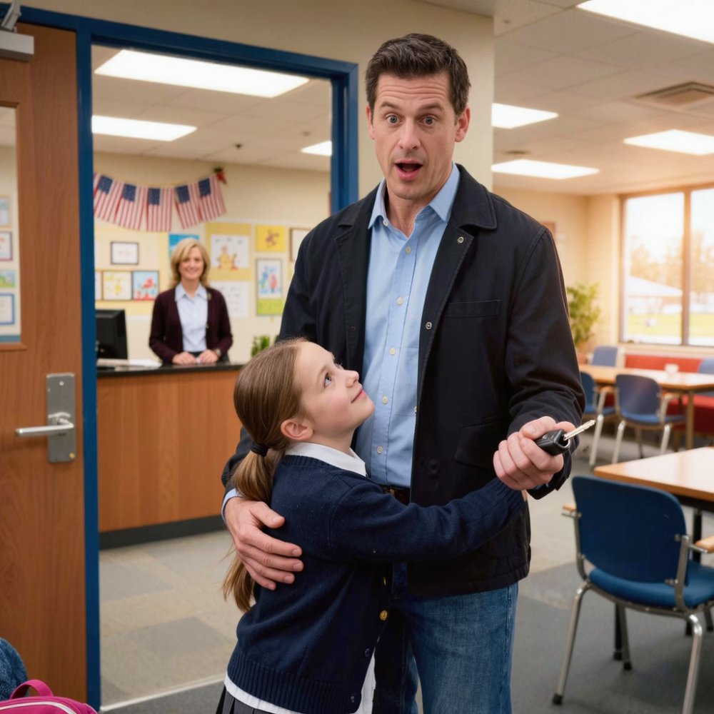 LA-The school called. “your daughter hasn’t been picked up. it’s been 3 hours.” I said, “i don’t have a daughter. i’m 32 and single.” They said, “come now or we’re calling the police for child neglect.” Confused, i drove there. Walked into the office… the little girl ran to me and said, “dad… where were you?”