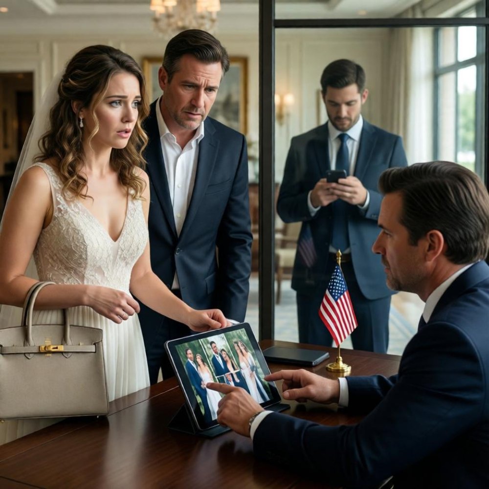 LA-During our honeymoon at a luxury resort, the manager approached me. “ma’am… is that man your husband?” I nodded. “then you need to come with me,” he said. Minutes later… i forgot how to breathe.