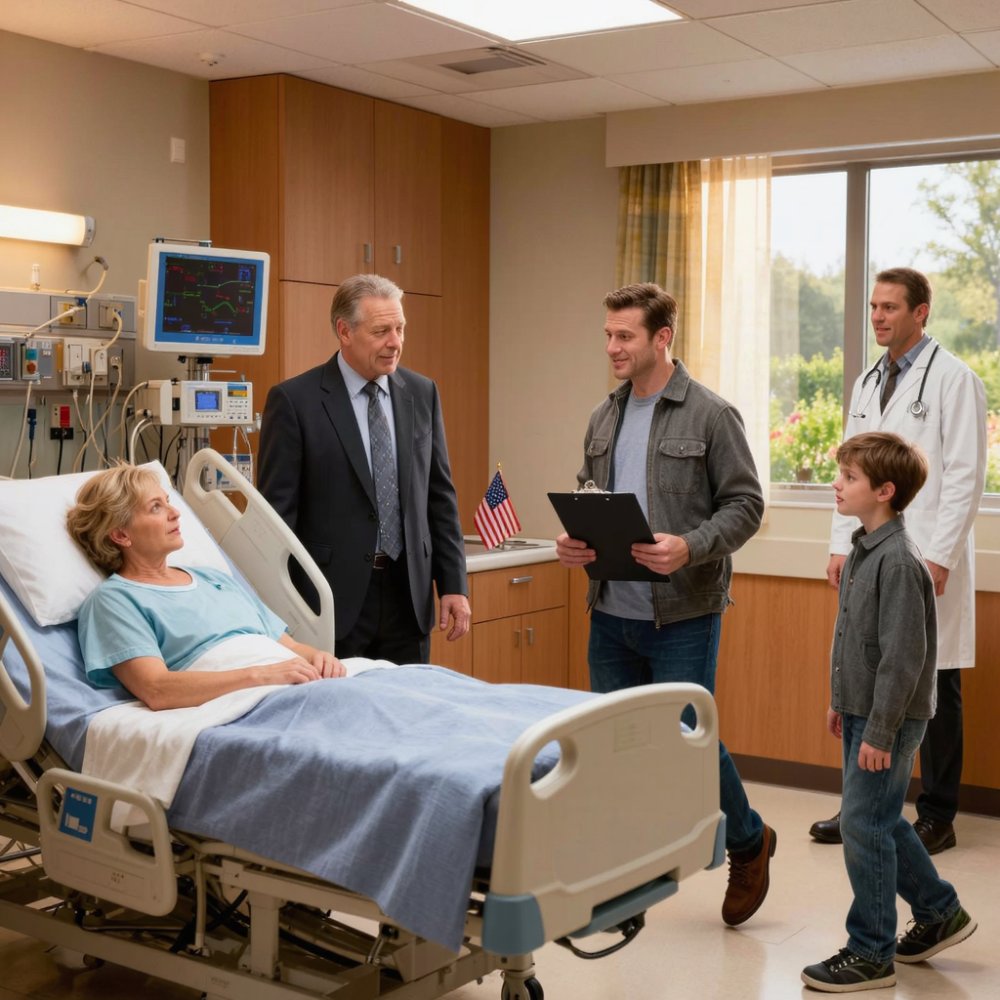 LA-Woke up but couldn’t move. I heard my husband tell the doctor: “turn off her life support.” I tried to scream—nothing came out. So i stayed still… and listened. What i heard next… made my blood run cold…