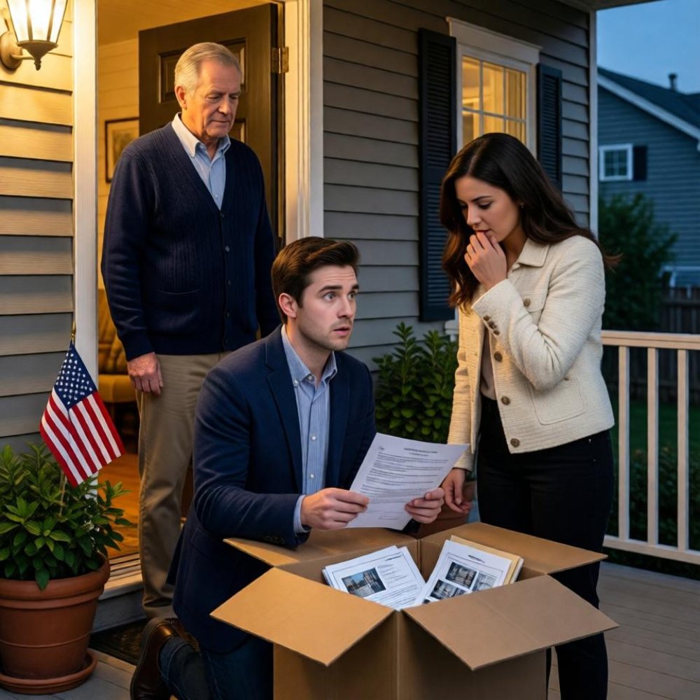 LA-“I need ninety thousand,” my son said angrily. His wife stood beside him waiting for my answer. I smiled and said, “okay.” Four hours later they arrived outside my house but found only a box. When they opened it, both started screaming loudly.