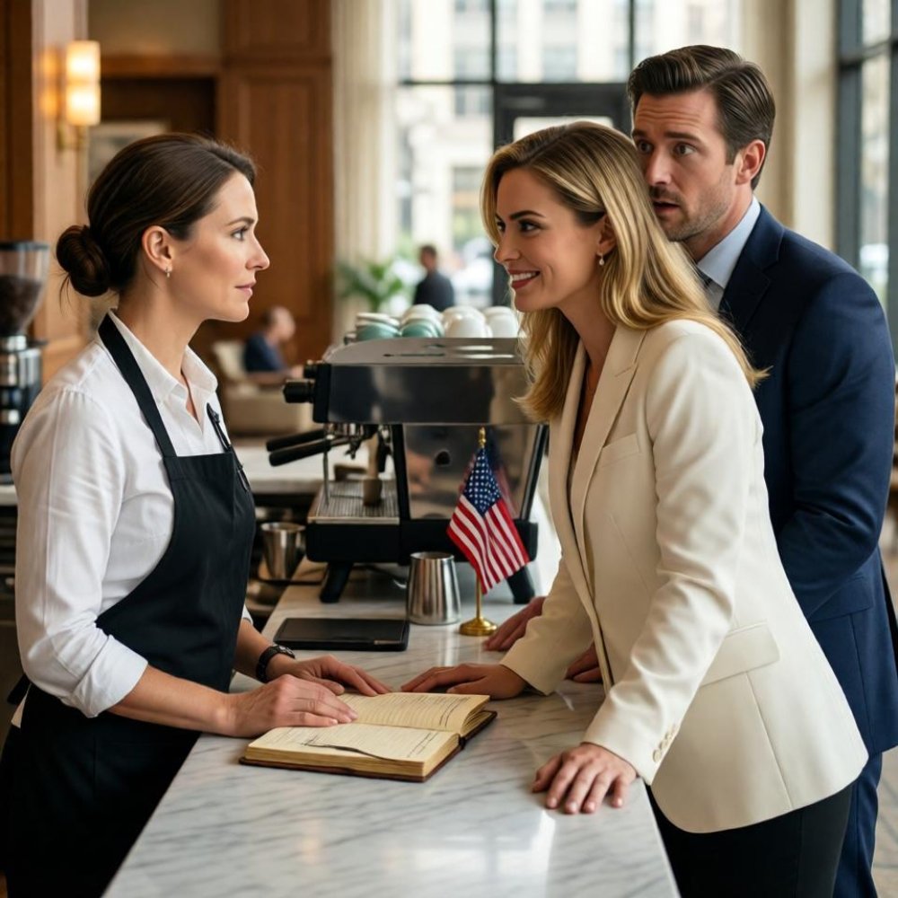 LA-His mistress mocked the barista, unaware she was the CEO testing company staff.