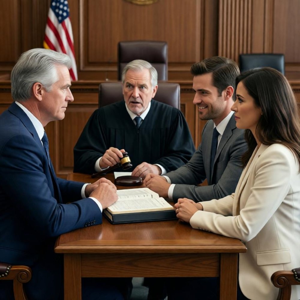 LA-When I sat down at the hearing, my son smirked with confidence and his wife looked far away. The judge suddenly went pale. His hand started shaking badly. My God… is that the ledger? Nobody inside that room knew who I really was until then. Every face changed in seconds. That moment exposed everything.