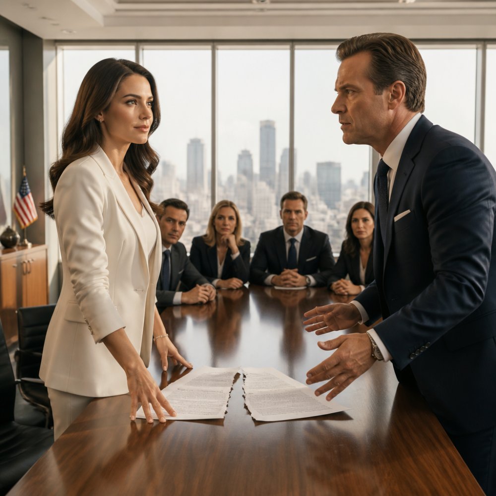 LA-The CEO tore up my $2.8M contract in front of everyone. “This is pathetic work,” he sneered. “You’re clearly not ready for the big leagues.” I nodded quietly. “You’re absolutely right, sir.” What he didn’t know was…