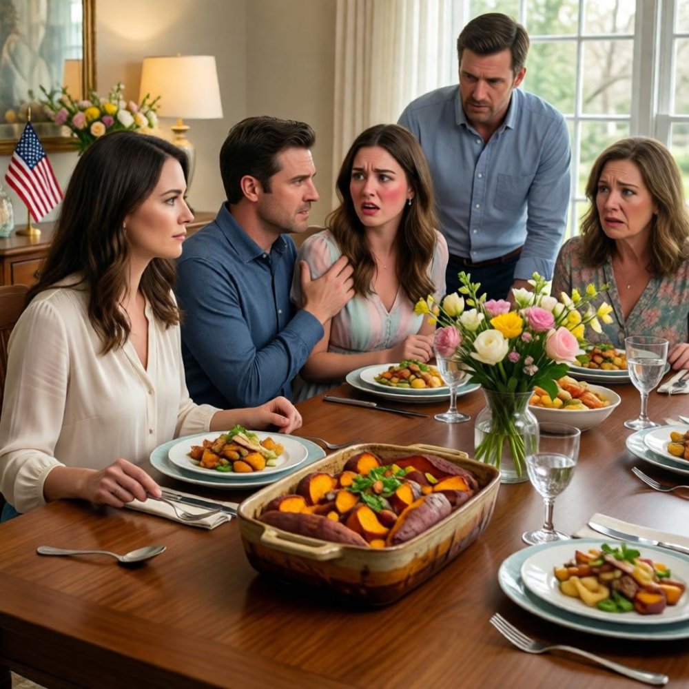 LA-I still remember the exact moment my entire family changed forever. It happened on Easter Sunday. My brother’s new girlfriend took one bite of my wife’s homemade casserole, wrinkled her nose like she had just tasted poison, and said…