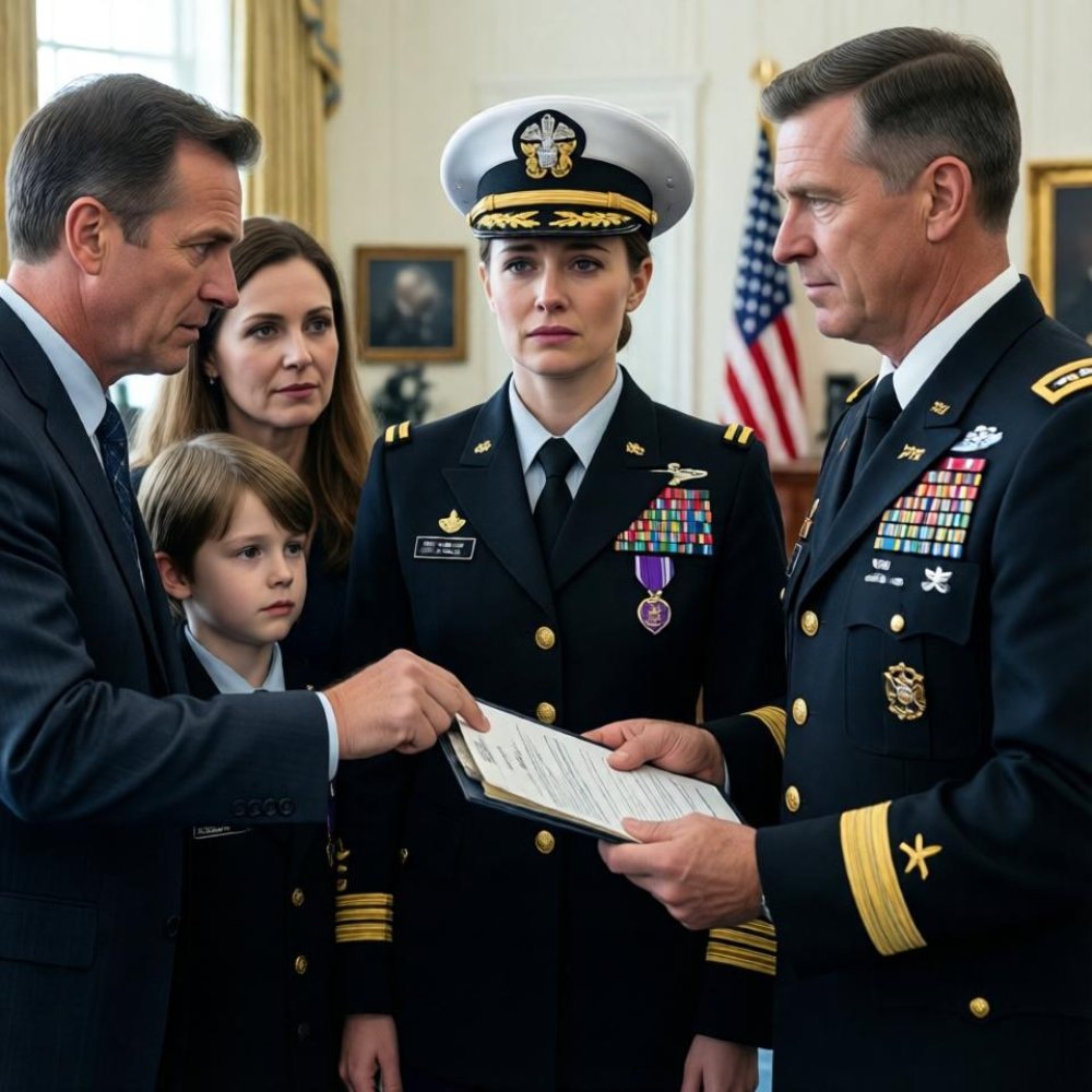 LA-When I stood to receive a Purple Heart for surviving an ambush in Kandahar, my dad scoffed: “She got lucky — not brave.” The general stared him down, then opened a file and said: “Our intel was leaked to the enemy… through her family.” Gasps erupted as my entire family sat frozen, faces drained of color. L. Baker C