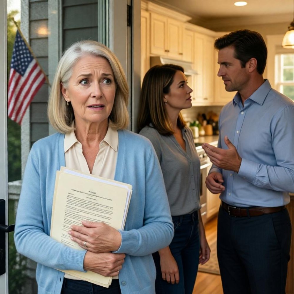 LA-I was walking up to my daughter’s house in a good mood, ready to tell her and my son-in-law that my brother had left me a Muskoka cottage and $7.9 million. but when i reached the side door, i heard their voices through the screen. what i heard next made my blood run cold!