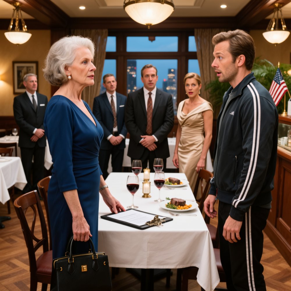 LA-“Just a quiet dinner,” my son promised. But 20 of his wife’s relatives crashed the expensive meal, racking up an $8,000 bill! My son tossed me the check: “you pay, we’ll wait in the car.” I grabbed my bag… but what i did next made them regret it for the rest of their lives…