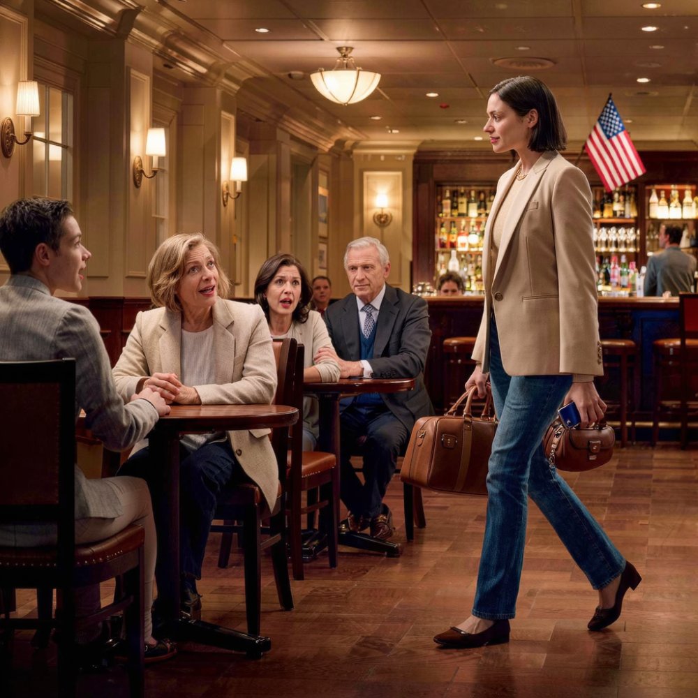 LA-My mom didn’t book a room for me on our family trip. My sister mocked, “a failure doesn’t deserve to travel with this family.” I calmly said, “then i’ll leave,” and walked out. The entire table froze. Something unthinkable happened…