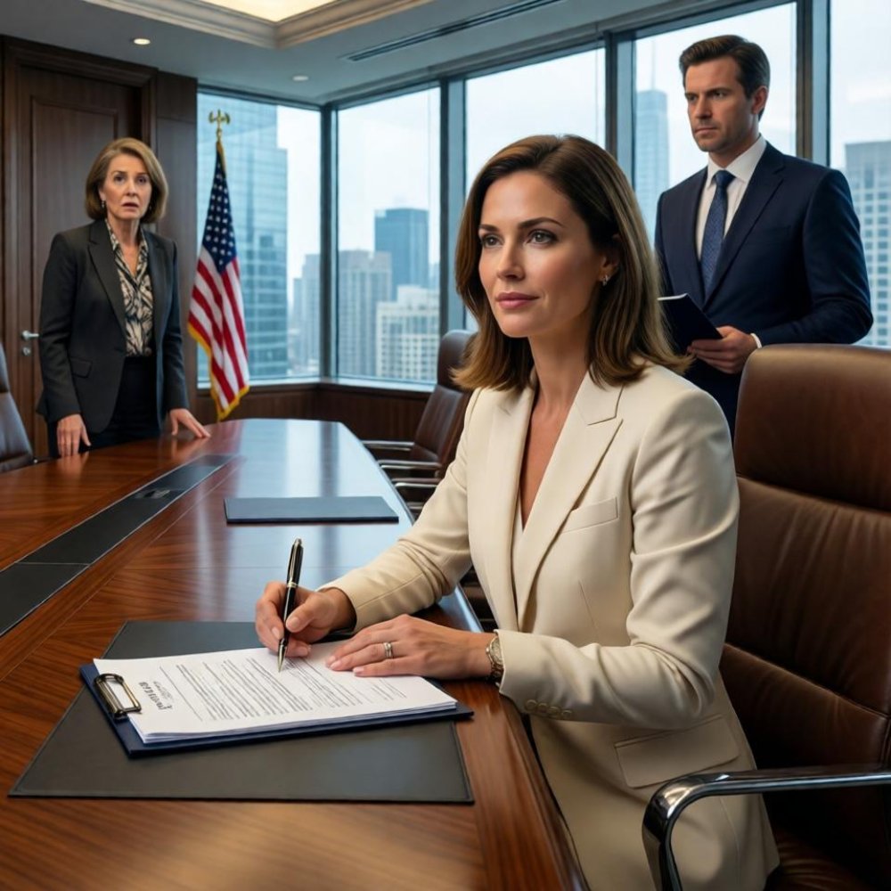 LA-“Poor girl, still a secretary?” my aunt mocked at the reunion. the next day, their $100M deal needed the CEO’s signature. their faces when they saw me at the head of the table…