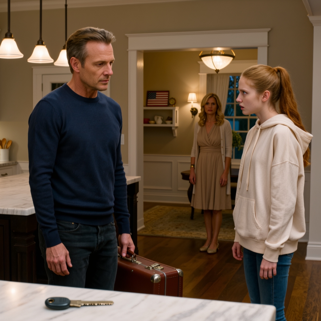 My stepdaughter screamed that I was a homewrecker and said I had “stolen her mom.” I looked at the girl I had spent years trying to love like my own and finally understood she only saw me as the enemy. So that night, I packed my suitcase, left my key on the kitchen counter, and moved out. She thought she had finally gotten what she wanted — until she saw her mother’s face when the house went quiet without me.