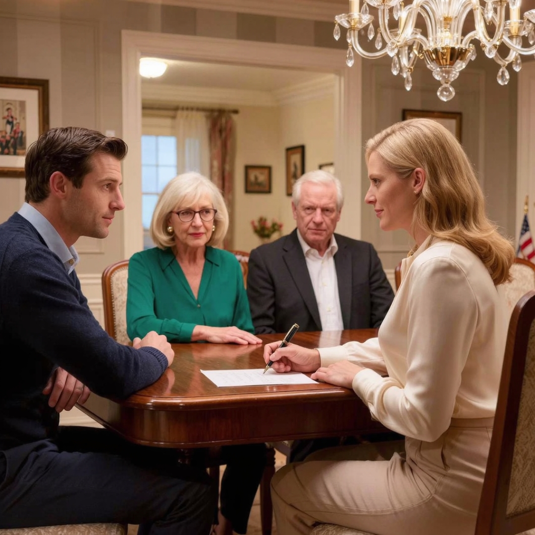 My mother-in-law framed me for an affair and made the whole family watch while they pressured me to sign the confession. “It’s for our reputation,” my husband said, sliding the paper across the table like my life was just a problem to erase. I picked up the pen and smiled, because the trap they built to destroy me was about to become the evidence that exposed every one of them.