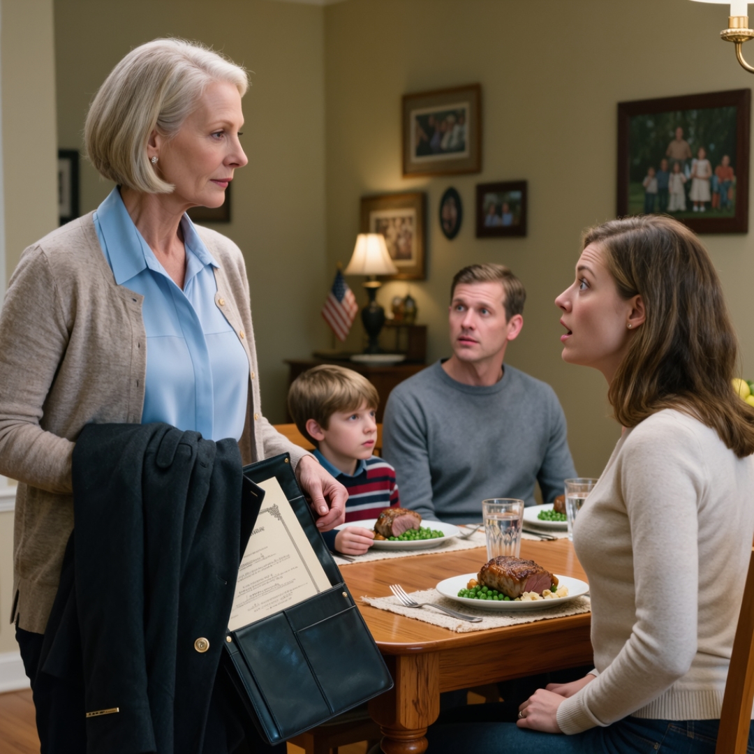 At dinner, they looked at me and said, “You eat here, but you don’t help.” I looked around at the house I had paid for, the bills I had covered, and the family who thought my silence meant I had nothing left to give. I set down my fork, picked up my coat, and left quietly. The next morning, I called my lawyer and asked him to pull the deed to the house they had been living in for free.