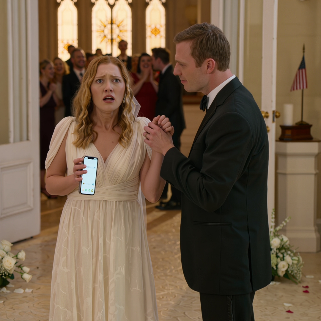 On my wedding day, my boss’s son texted me, “You’re fired. Consider it my gift to you.” I read it in my wedding dress, then showed it to the man I had just married. He looked at the message, smiled once, and said nothing. Three hours later, my phone had 108 missed calls — and the first voicemail came from the one man his son should never have embarrassed.