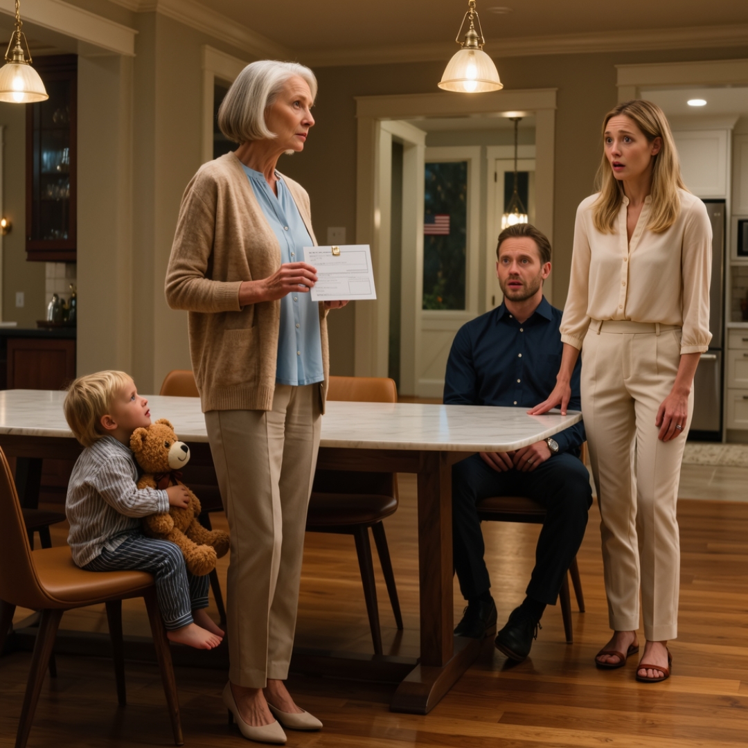 My son celebrated his promotion with everyone except me. A little later, my daughter-in-law texted, “Mom, don’t forget to finish the leftovers in the fridge.” I replied, “Okay,” zipped my suitcase, and left the house I had been paying to keep standing for three years. Near midnight, they came home laughing, unlocked the front door, and froze when they saw my keys on the counter, with a realtor’s card beside them.
