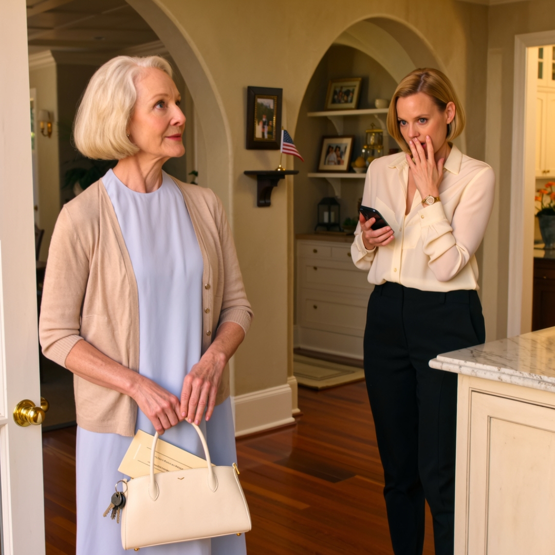 My daughter screamed, “Get out, or I’ll call the cops!” So I picked up my purse, walked out the front door, and called the realtor instead. She thought she had just thrown me out of her house. What she forgot was that every wall, every window, and every key still belonged to me.
