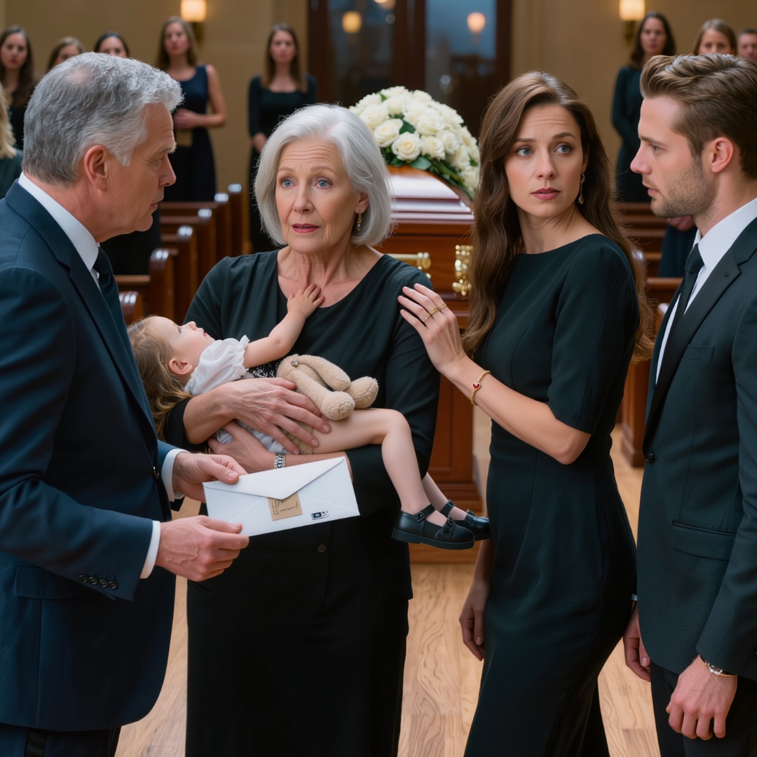 At my daughter Emily’s funeral, my son-in-law’s mistress leaned close enough for only me to hear, her gold bracelet flashing on the woman’s wrist, and whispered, “I won.” I looked at the bracelet my daughter never took off and felt the room tilt beneath me. Then the lawyer stood up with the sealed folder Emily had left behind — and when he read the first line, the mistress stopped smiling.