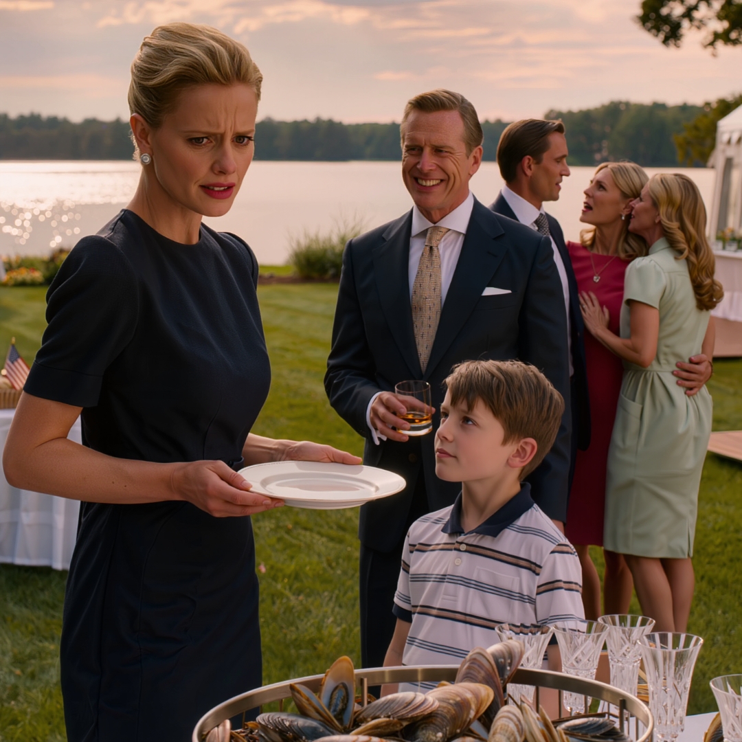 At the family BBQ, my brother’s son pointed at my plate and said, “Charity cases eat last.” The adults laughed like he hadn’t just repeated exactly what they taught him. I set my plate down and left before dessert. That night, Dad texted, “The business needs your investment.” I replied, “Never again.” By morning, one document with my signature was sitting on their office desk — and nobody in that family group chat was laughing anymore.