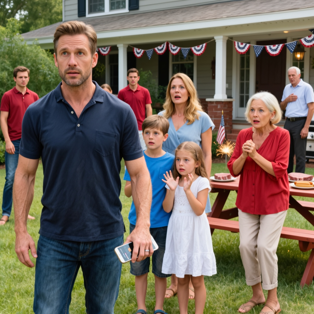 At our family BBQ, my mom looked at my kids and said, “You’re not welcome here,” while my brother’s kids laughed like it was part of the joke. I looked at the backyard, the grill, and the house my parents had been treating like their own for years. Then I took my children by the hand and left. By that evening, one document reminded them of something they had all forgotten — and suddenly, the people who had no room for my kids were begging me to answer.