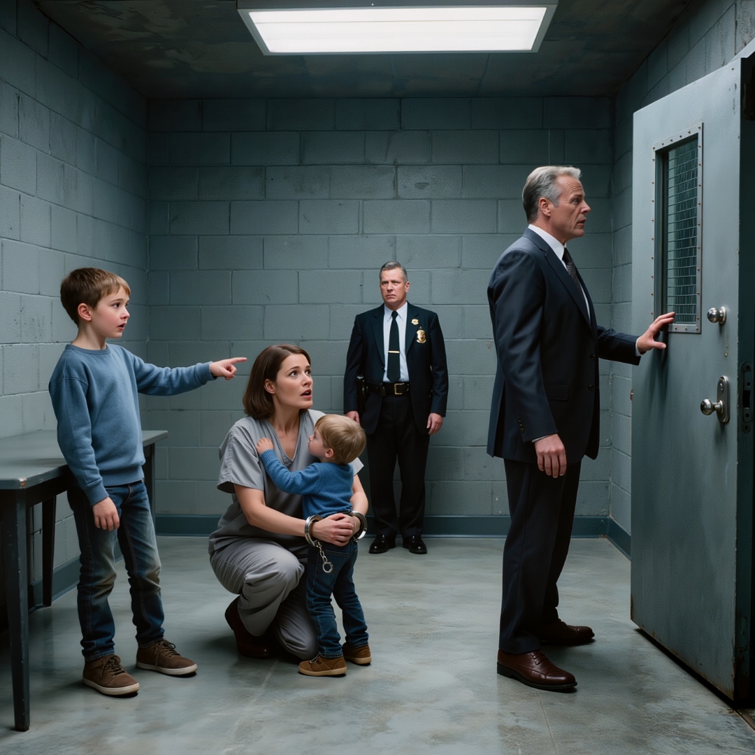 My mom was five minutes from execution for my father’s murder, and for six years, no one believed she was innocent — not the jury, not the neighbors, not even me. Then my little brother hugged her goodbye, buried his face in her shoulder, and whispered one sentence that made the warden stop everything.