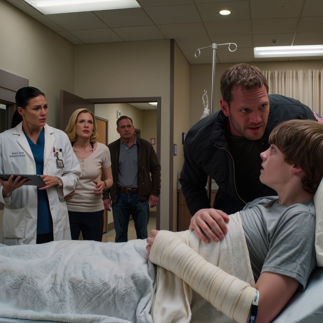 My 15-year-old nephew called me from the emergency room at 1:27 a.m. and said, “Uncle Mike, please come. Mom says I fell, but I didn’t.” By the time I got there, his arm was in a cast, his stepfather was scrolling on his phone, and my sister kept insisting it was just an accident. Then the doctor asked everyone else to leave the room — and Tyler finally told me what really happened.