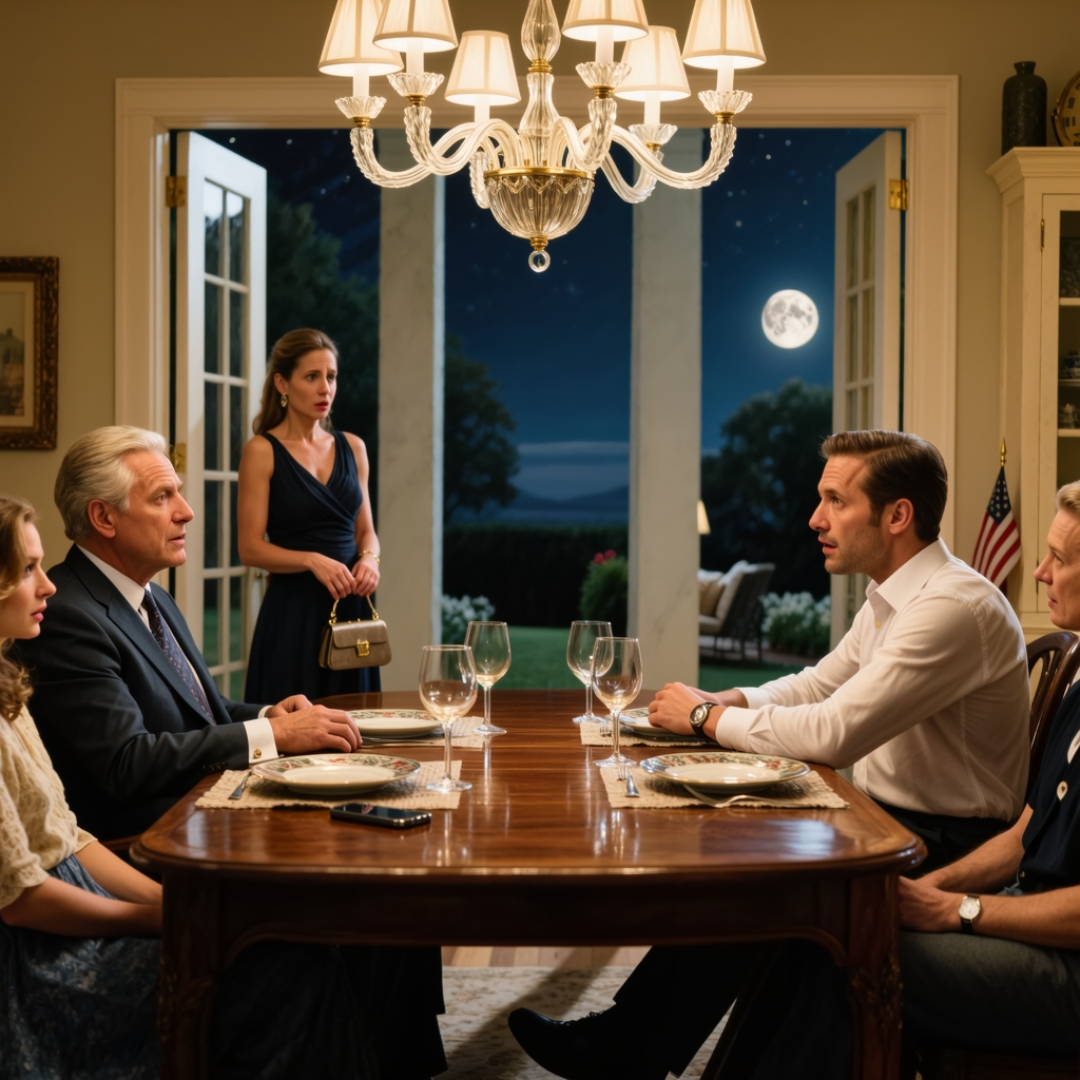 I arrived at the family dinner in a taxi, and in front of everyone, my father asked, “Where’s the car I gave you?” Before I could answer, my husband casually raised his glass and said, “I gave it to my mom. She needed it more.” No one defended me. My father didn’t raise his voice. He just took out his phone under the table and sent one message.