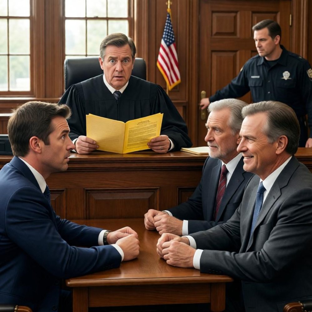“LA-No witnesses. You lost,” my dad laughed in court. The judge opened my letter, scanned it, and froze. “My God…” he whispered. Then he looked at my dad’s lawyer and said, “Bailiff… lock the doors!” They went pale. Lus.