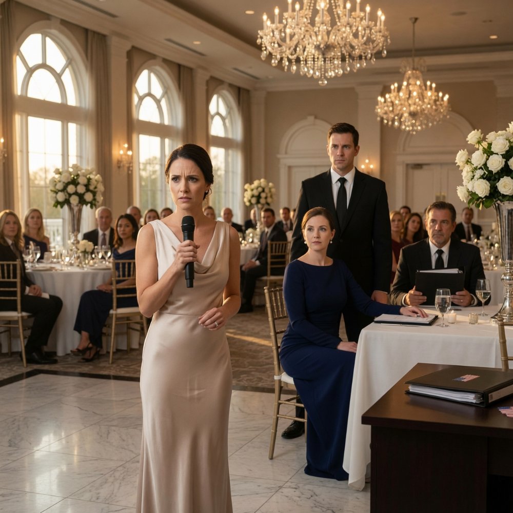 LA-In front of 300 guests, my sister grabbed the mic. “I’m pregnant with my sister’s husband’s baby.” The room went silent. I smiled and said, “Perfect timing.” She had no idea my PI was in the crowd.