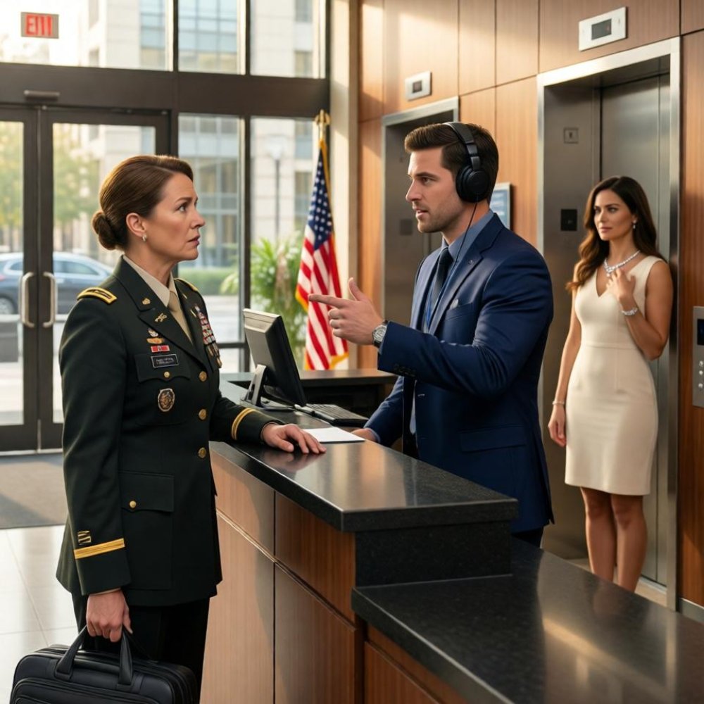 LA-I drove three hours to surprise my husband in my Army uniform. But security stopped me and said, “The boss’s wife is already inside.” He pointed to another woman. So I decided to play along… Lis.